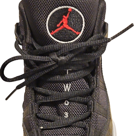 Nike Black and Red High-Top Sneakers - Picture 5 of 7